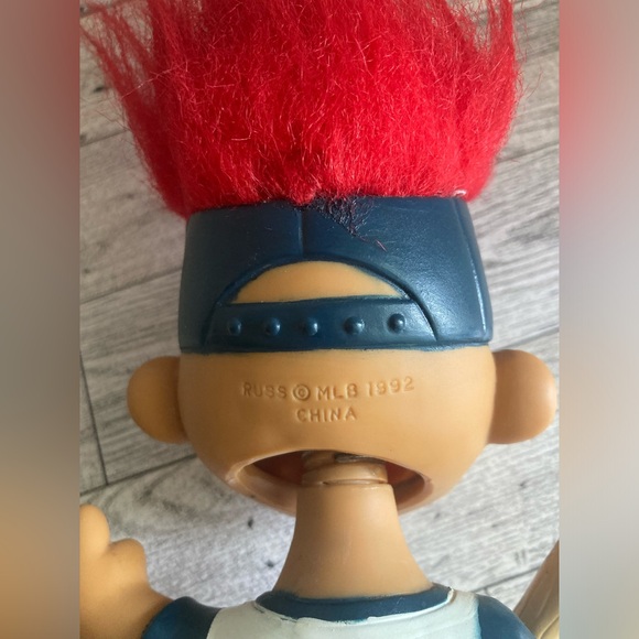 Vintage 1992 MLB Minnesota Twins Russ Troll Doll Bobblehead Baseball Sports 90s - Picture 5 of 9